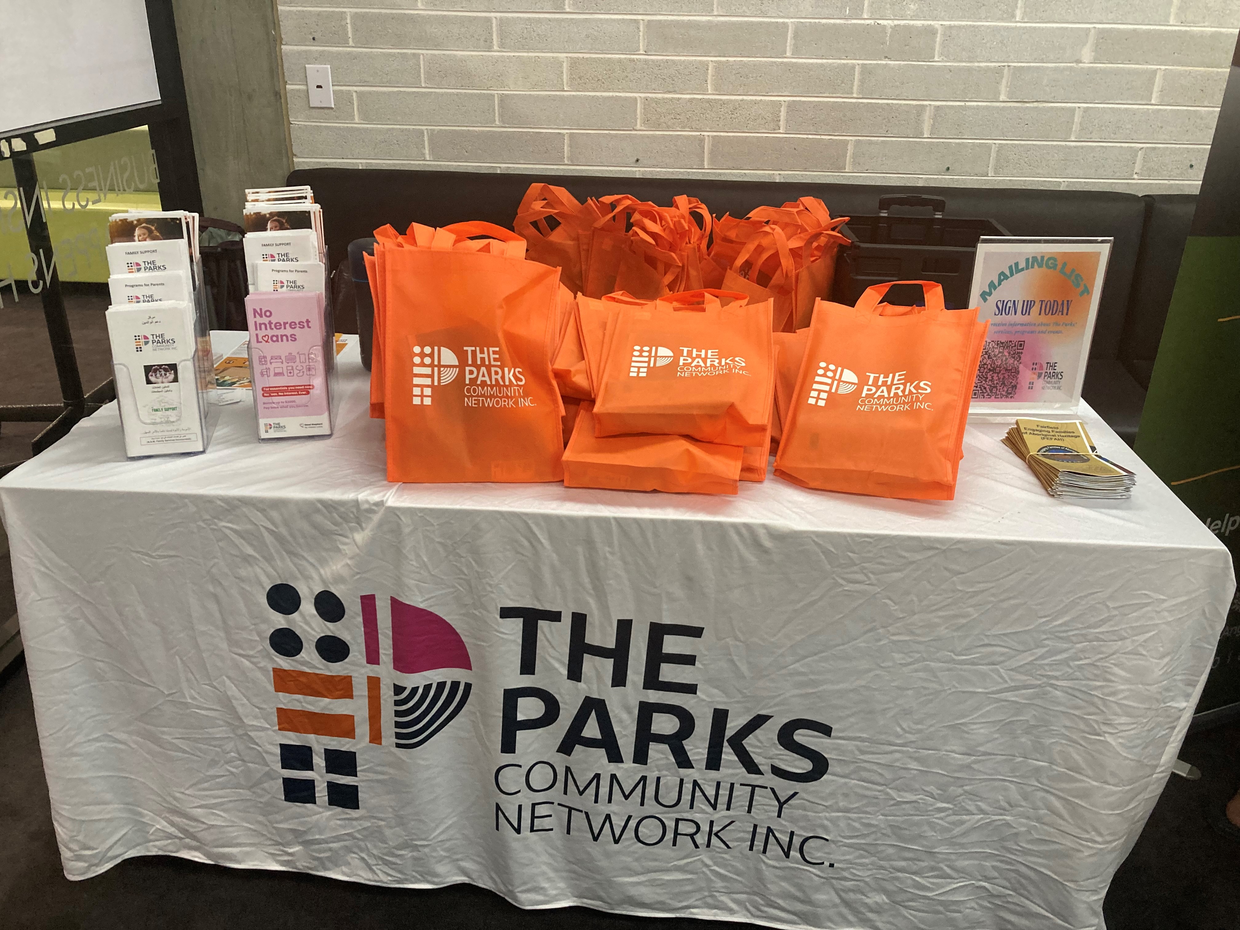 Parks table bring your bill day